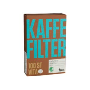 Filter 1x4 Vit 100st Fixa 1x4