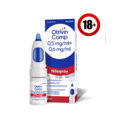 Otrivin Comp 0,5mg/ml + 0,6mg/ml Nässpray Otrivin Otrivin 10ml
