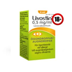 Läkemedel Livostin 0,5mg/ml Ögondroppar Livostin 4ml