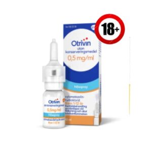 Nässpray 0,5mg/ml Barn 1-12 År Otrivin 10ml