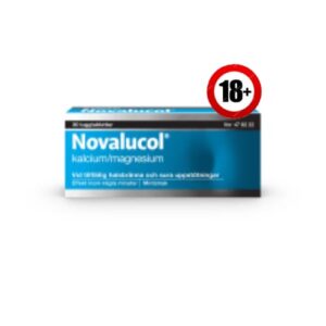 Läkemedel Novalucol Mot Halsbränna Tuggtabletter Novalucol 30p
