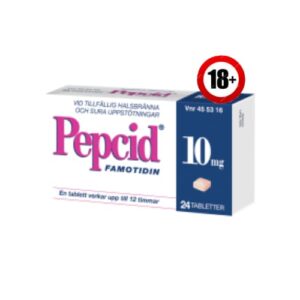 Läkemedel Pepcid 10mg Tablett Pepcid 24st