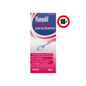 Läkemedel Panodil 24mg/ml Oral Suspension Panodil 100ml