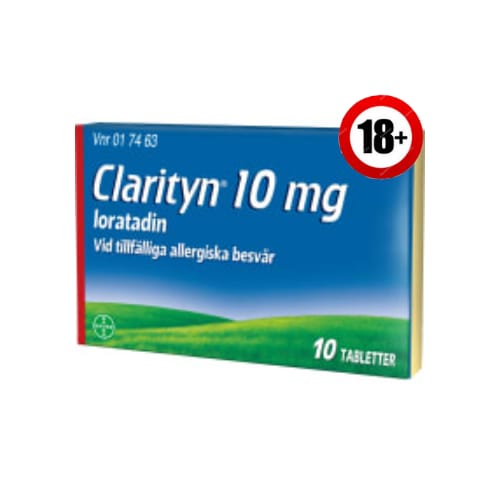 Läkemedel Clarityn 10mg Tablett Clarityn 10st