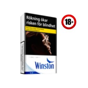 Blue 100s 20-p Winston kort