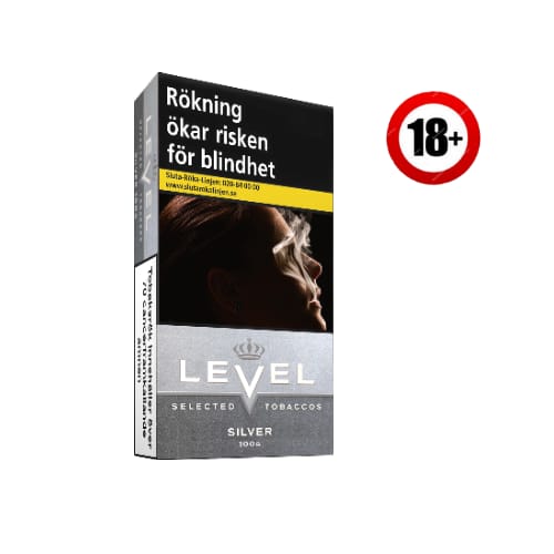 Silver 20-p Level lång
