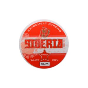 Siberia -80 Degrees White Dry Slim Portionssnus