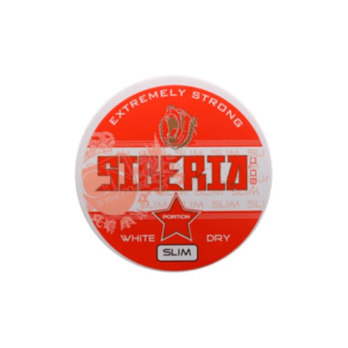 Siberia -80 Degrees White Dry Slim Portionssnus