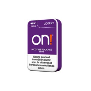 On! Licorice 6 mg Strong
