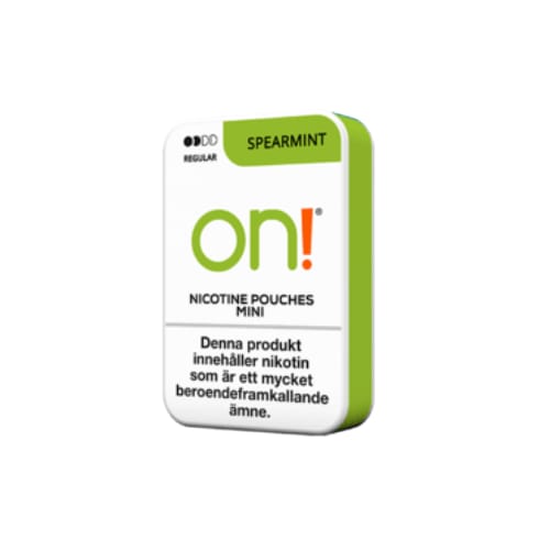 on! Spearmint 3mg