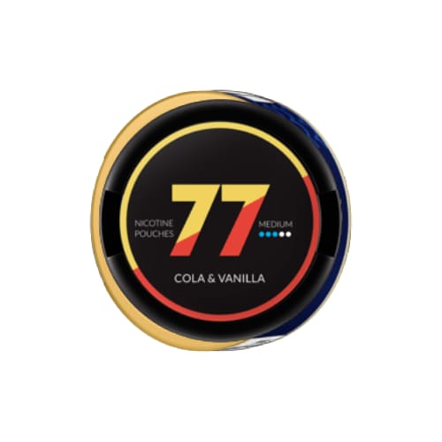 77 Nicotine Pouches Cola & Vanilla
