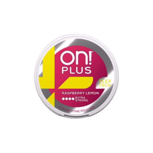 On! Plus Raspberry Lemon Slim Extra Strong