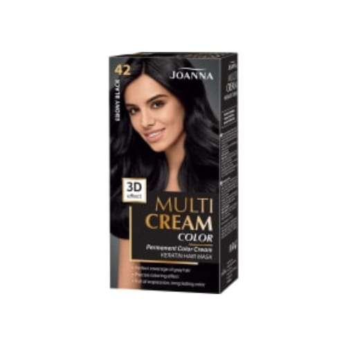 Multi Cream 42 Ebony Black Permanent Hårfärg Joanna 1st