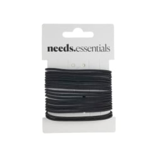 Hårsnoddar Tunna Svart Accessories 18p