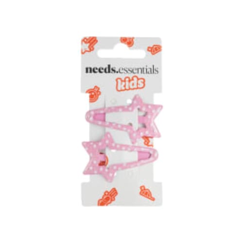 Hårspänne Barn Färg Accessories 2p