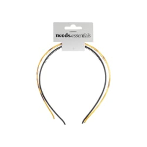Diadem Svart/sköldpadda Accessories 2p