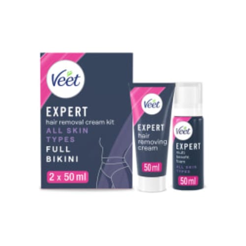Expert Hair Removal Cre Kit Hårborttagkit Veet 100ml