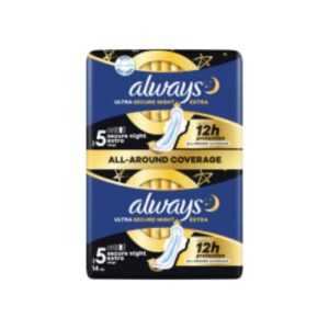 Ultra Secure Night Extra Size 5 Binda Always 14st