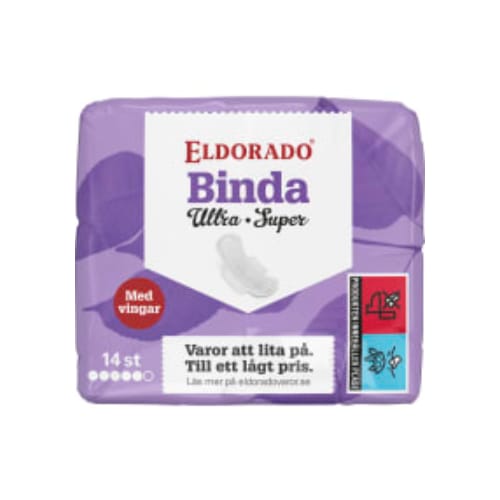 Ultra Super med Vingar Bindor Eldorado 14p