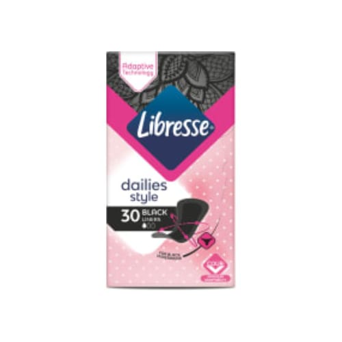 Daily Fresh Normal Black Trosskydd Libresse 30pc