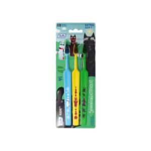 F Sommarskuggan Kids 3+ Tandborstar Tepe 3st
