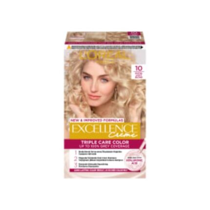 Excellence 10 Extra Light Blonde Permanent Hårfärg  1st