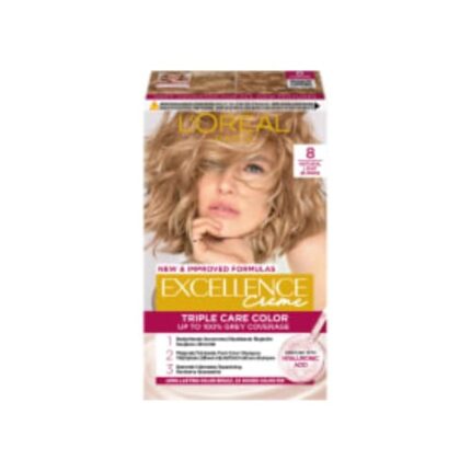 Excellence 8 Natural Light Blonde Permanent Hårfär 1st