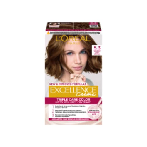Excellence 5.3 Light Golden Brown Permanent Hårfärg 1st