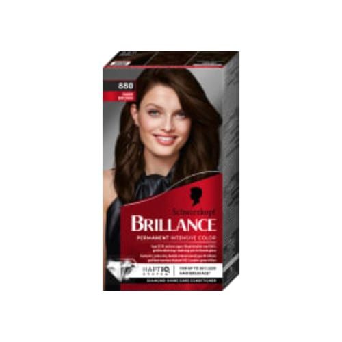 Brillance 880 Dark Brown Permanent Hårfärg 143ml