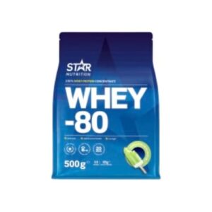 Vanilla Pear Whey-80 Proteinpulver Star Nutrition 500g