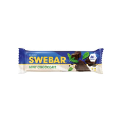 Mint Chocolate Swebar Proteinbar Dalblads 55g