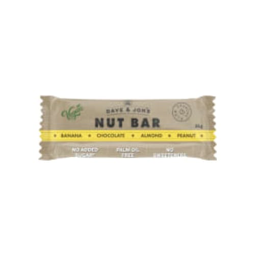 Nut Bar Banana Chocolate Dave & Jon's 35g