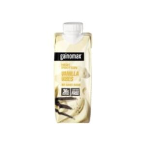 High Protein Vanilla Vibes Recovery Drink Gainomax 250ml