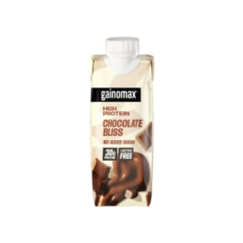 High Protein Chocolate Bliss Recovery Drink Gainomax 250ml