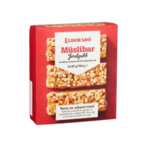Jordgubb Müslibar 6-pack Eldorado 150g