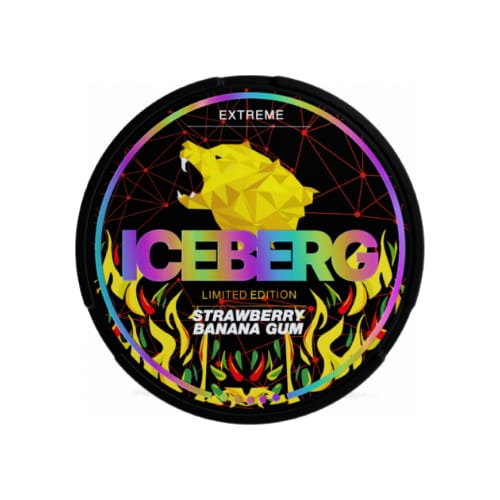 Iceberg Extreme Strawberry Banana Gum