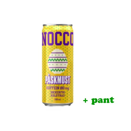 Nocco BCAA Påskmust  33 CL