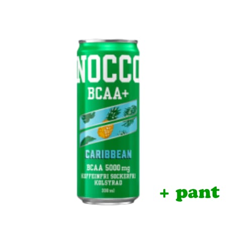 Nocco BCAA+ Caribbean Koffeinfri  33 CL