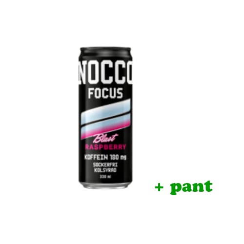 Nocco BCAA Focus 3 Raspberry Blast  33 CL