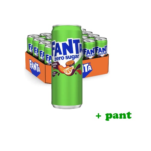 Fanta Zero Exotic 20 X 33 CL