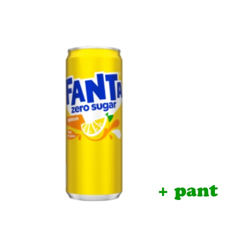 Fanta Zero Lemon  33 CL