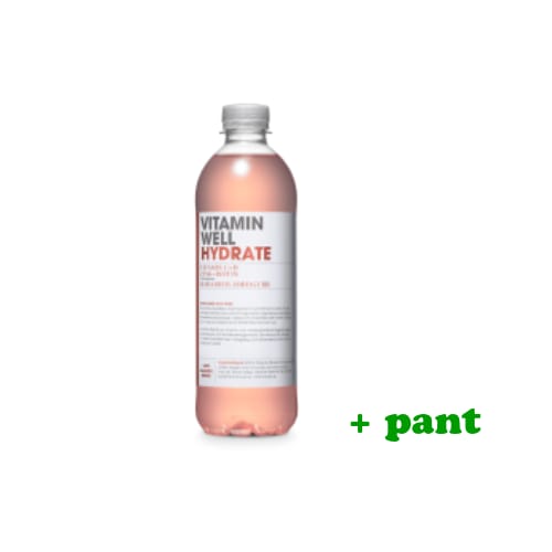 Vitamin Well Hydrate Rabarber Jordg 50 CL