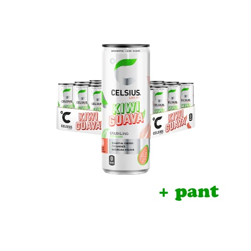 Celsius Kiwi Guava 24x355ml