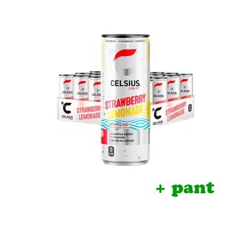 Celsius Strawberry Lemonade 24x355ml