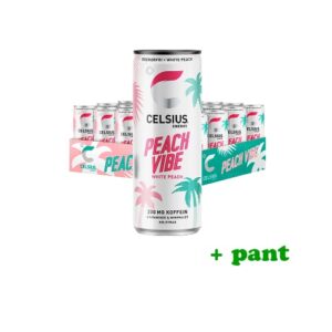 Celsius Peach Vibe 24x355ml