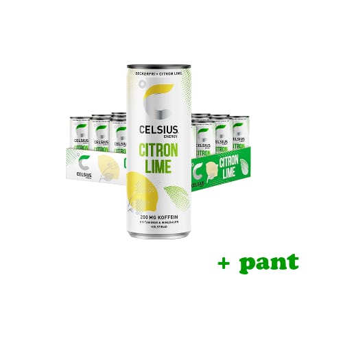 Celsius Citron/Lime 24x355ml