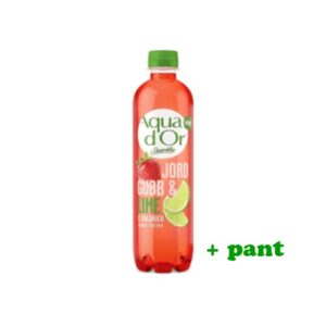 Aquador Sparkles Jordgubb & Lime  50 CL