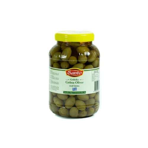 Santo gröna oliver 1 kg