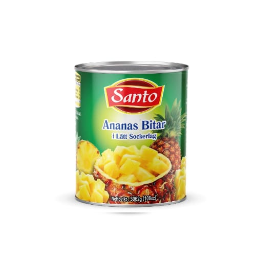 Santo ananas bitar 3050gr