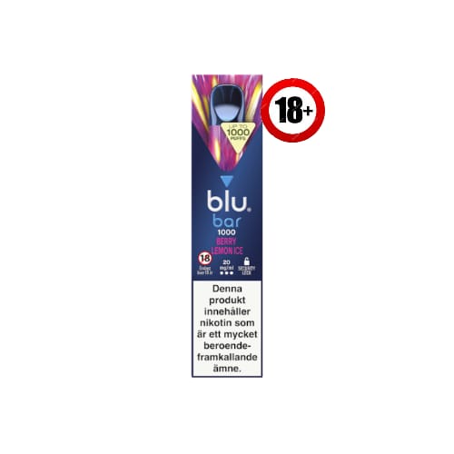 Blu bar berry lemon ice